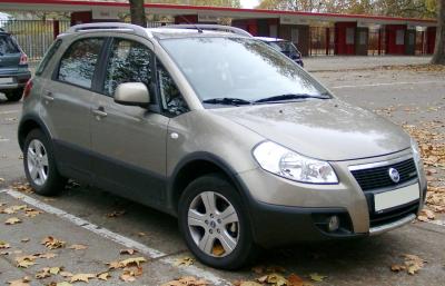 Размер колёс на Fiat Sedici 2007 Подбор шин на Fiat Sedici 2007