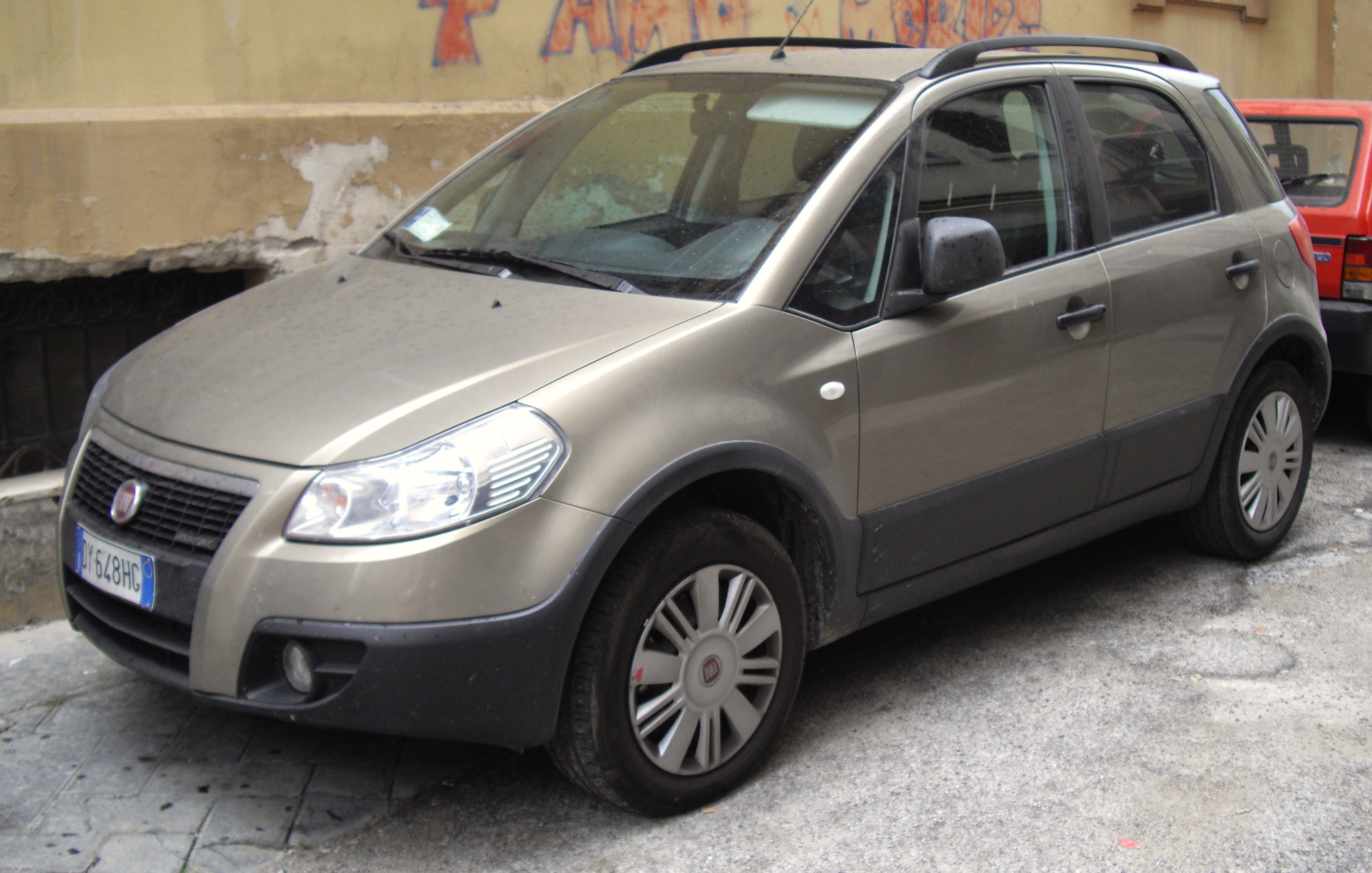 Размер колёс на Fiat Sedici 2008 Подбор шин на Fiat Sedici 2008