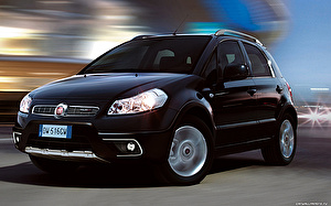 Размер колёс на Fiat Sedici 2011 Подбор шин на Fiat Sedici 2011