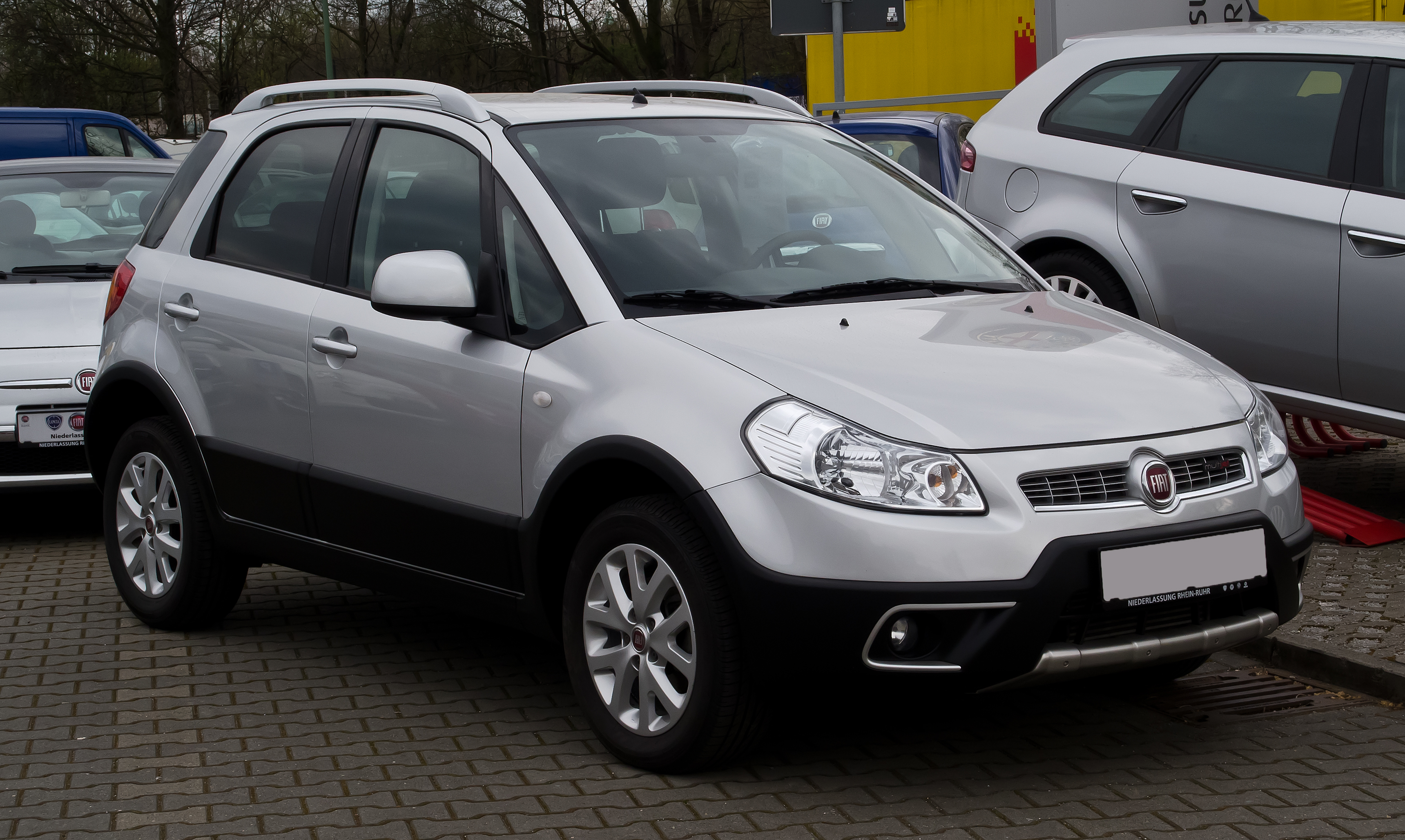 Размер колёс на Fiat Sedici 2012 Подбор шин на Fiat Sedici 2012