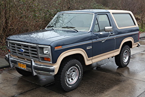 Размер колёс на Ford Bronco I 1985 Подбор шин на Ford Bronco I 1985