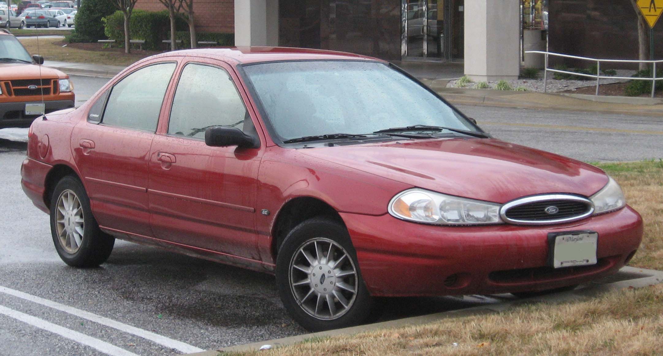 Размер колёс на Ford Contour 1998 Подбор шин на Ford Contour 1998