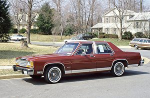 Размер колёс на Ford Crown Victoria 1984 Подбор шин на Ford Crown Victoria 1984