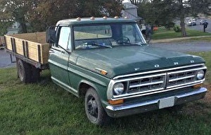 Размер колёс на Ford F-350 1972 Подбор шин на Ford F-350 1972