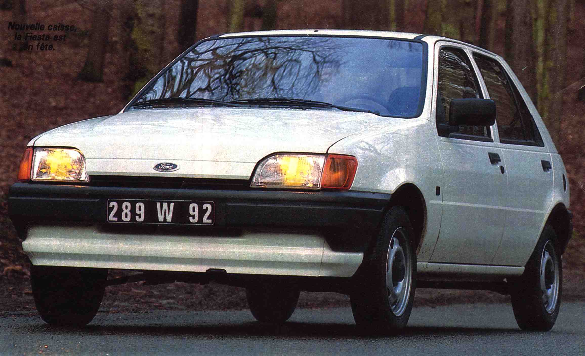 Размер колёс на Ford Fiesta 1991 Подбор шин на Ford Fiesta 1991