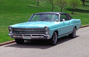 Размер колёс на Ford LTD 1967 Подбор шин на Ford LTD 1967