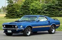 Размер колёс на Ford Mustang Mach 1 1969 Подбор шин на Ford Mustang Mach 1 1969