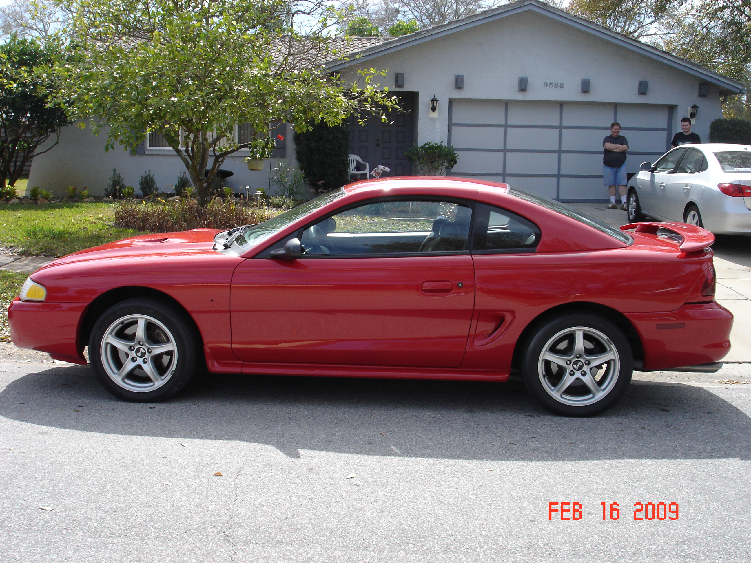 Размер колёс на Ford Mustang 1997 Подбор шин на Ford Mustang 1997