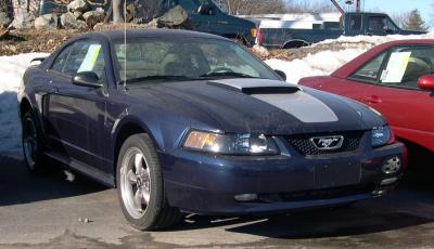 Размер колёс на Ford Mustang 2003 Подбор шин на Ford Mustang 2003