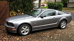 Размер колёс на Ford Mustang 2007 Подбор шин на Ford Mustang 2007