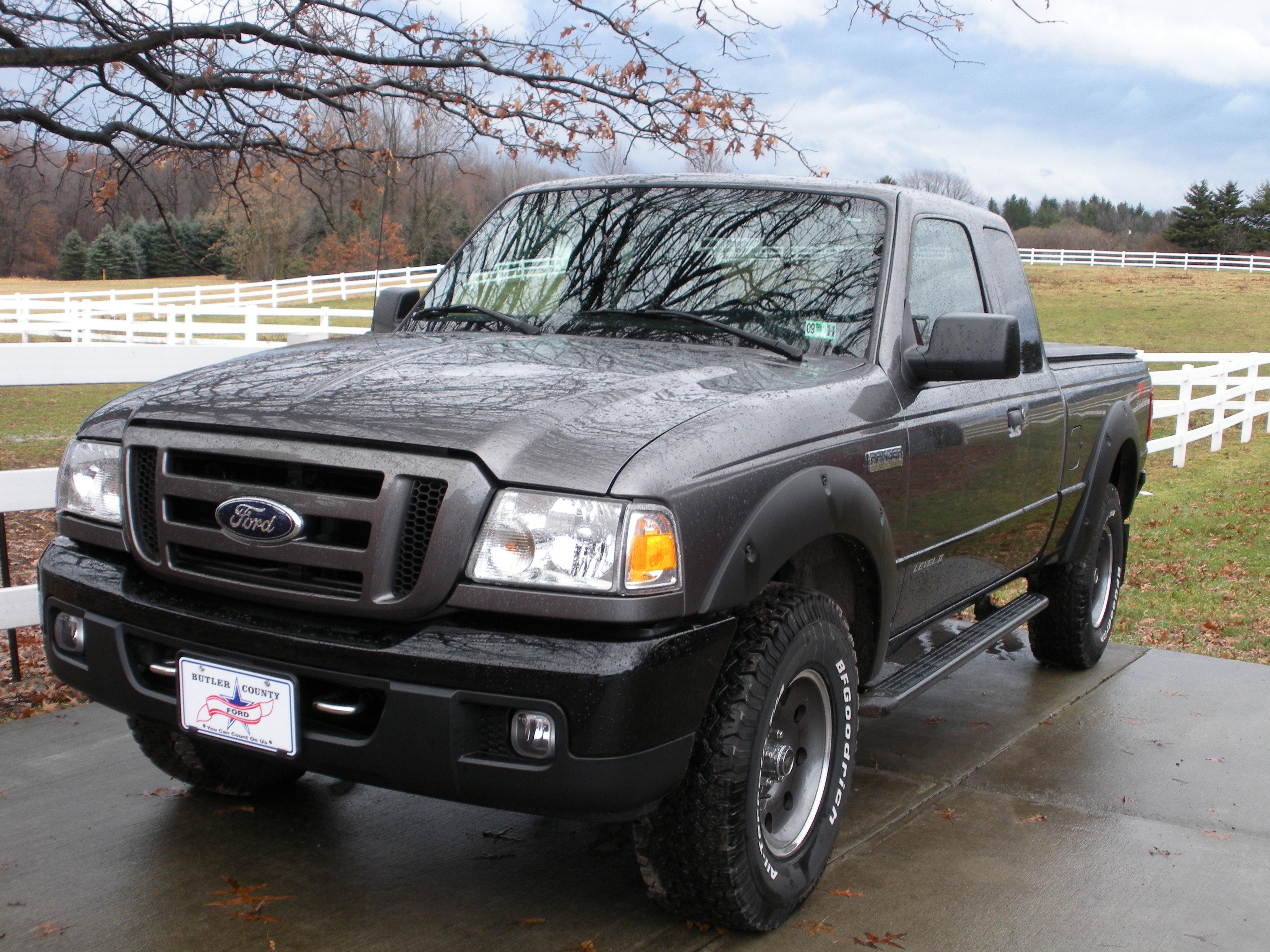 Подбор шин на Ford Ranger 2006