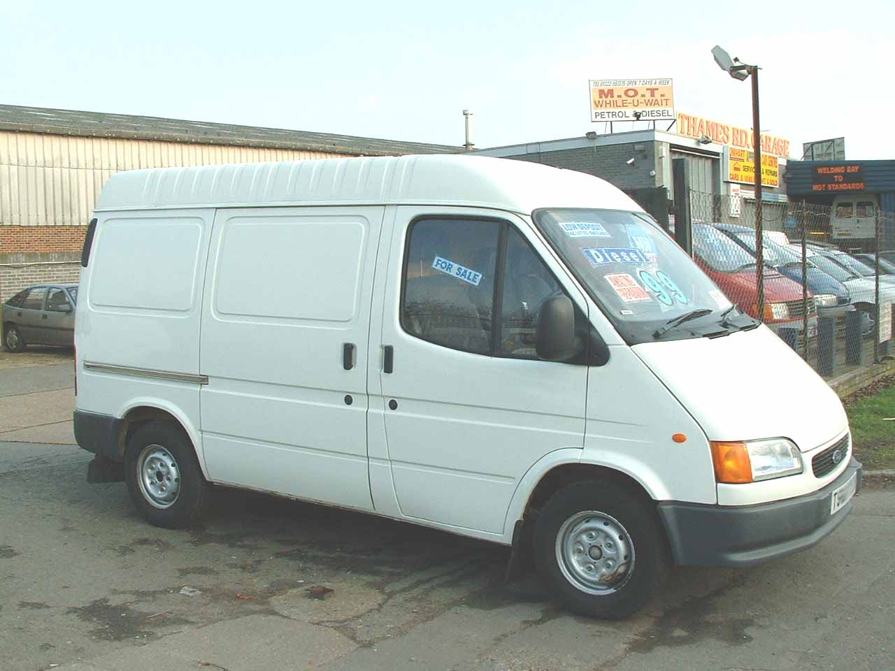 Подбор шин на Ford Transit 1999