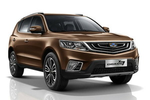 Размер колёс на Geely Emgrand X7 2021 Подбор шин на Geely Emgrand X7 2021
