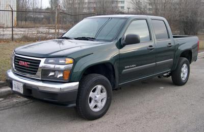 Размер колёс на GMC Canyon 2010 Подбор шин на GMC Canyon 2010