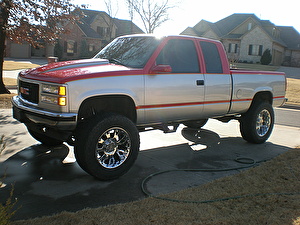 Размер колёс на GMC Sierra 1500 1995 Подбор шин на GMC Sierra 1500 1995