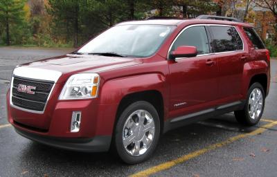 Размер колёс на GMC Terrain 2010 Подбор шин на GMC Terrain 2010