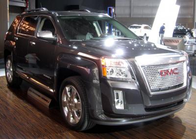 Подбор шин на GMC Terrain 2013
