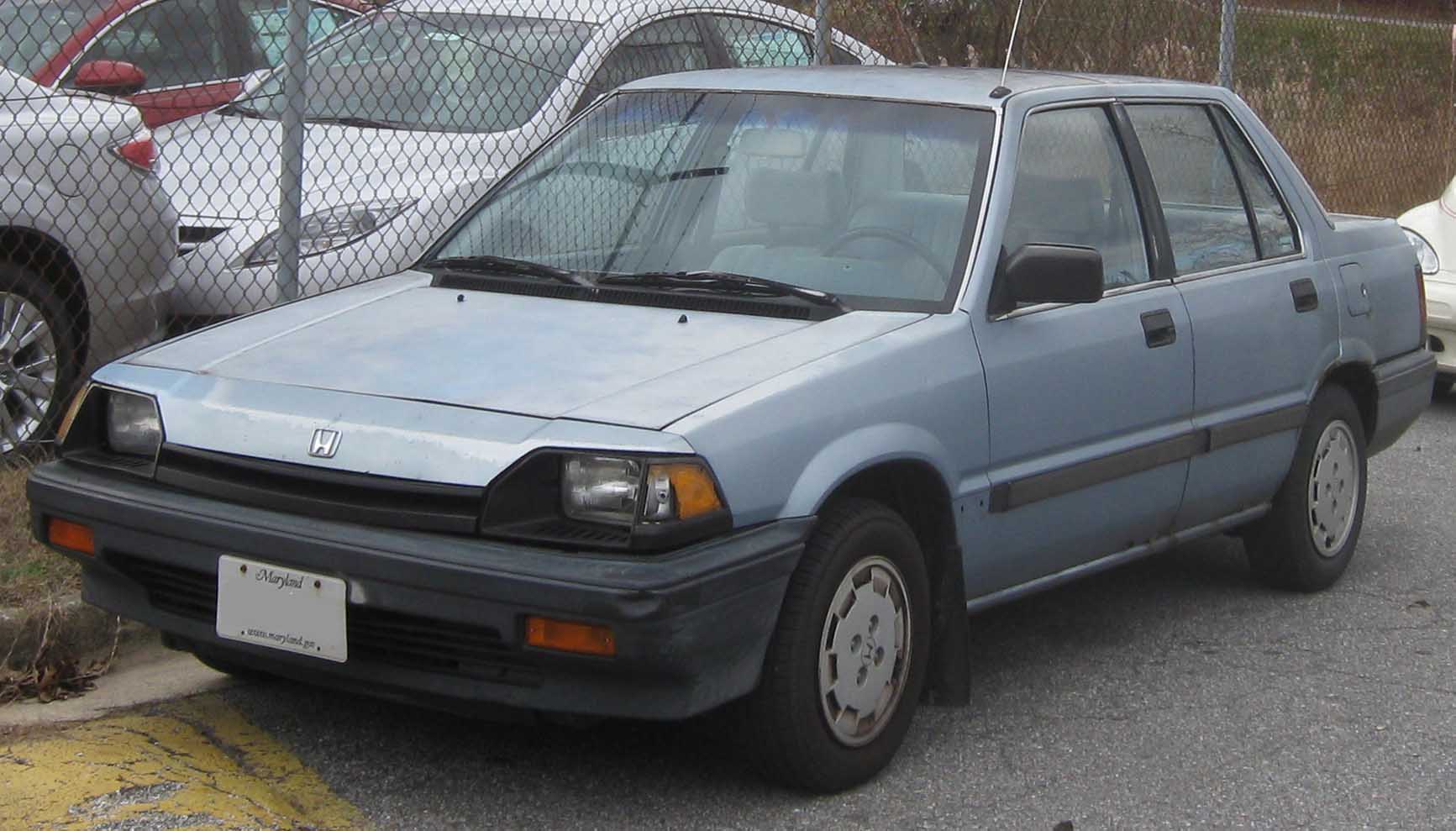 Размер колёс на Honda Civic 1984 Подбор шин на Honda Civic 1984