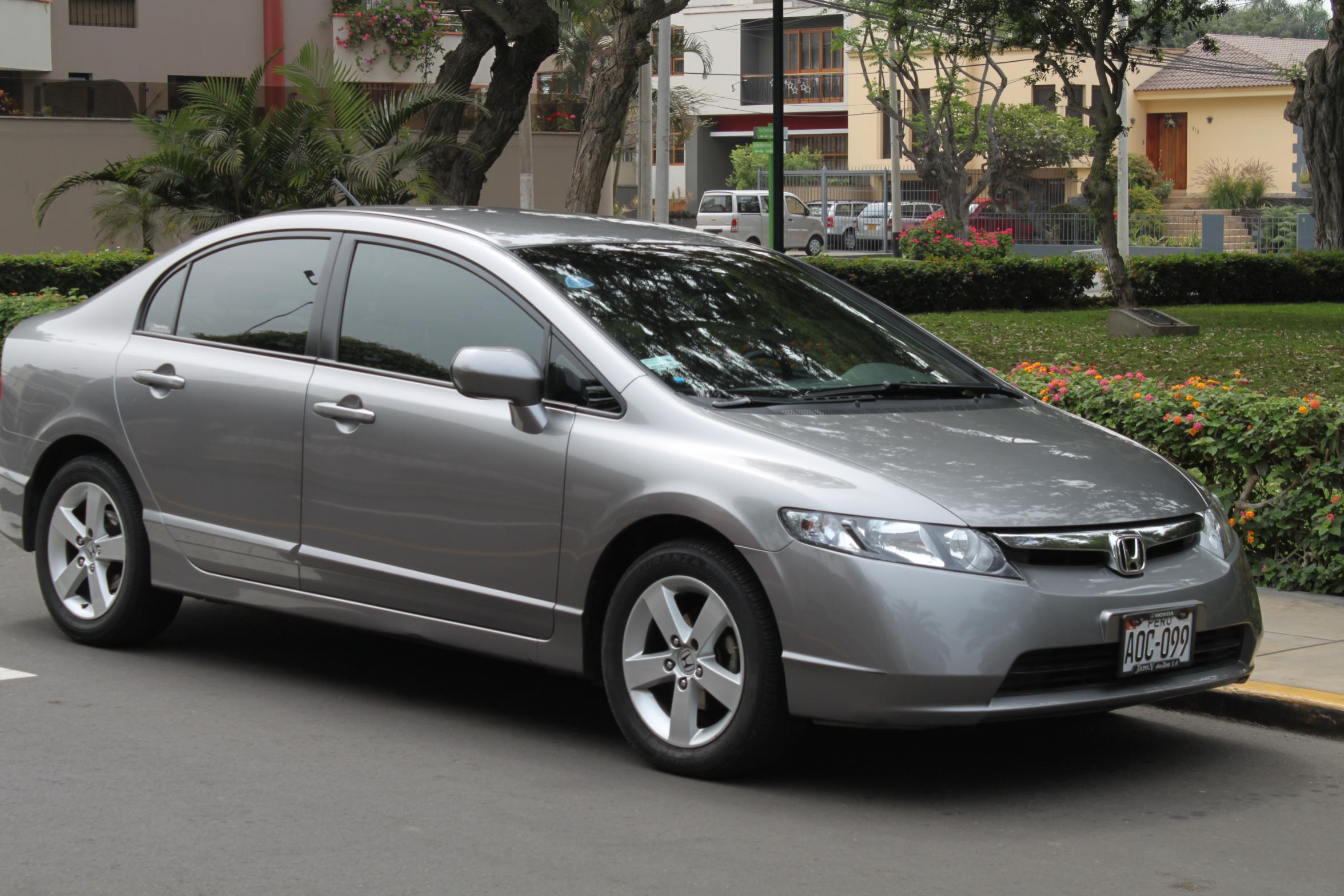 Размер колёс на Honda Civic 2008 Подбор шин на Honda Civic 2008
