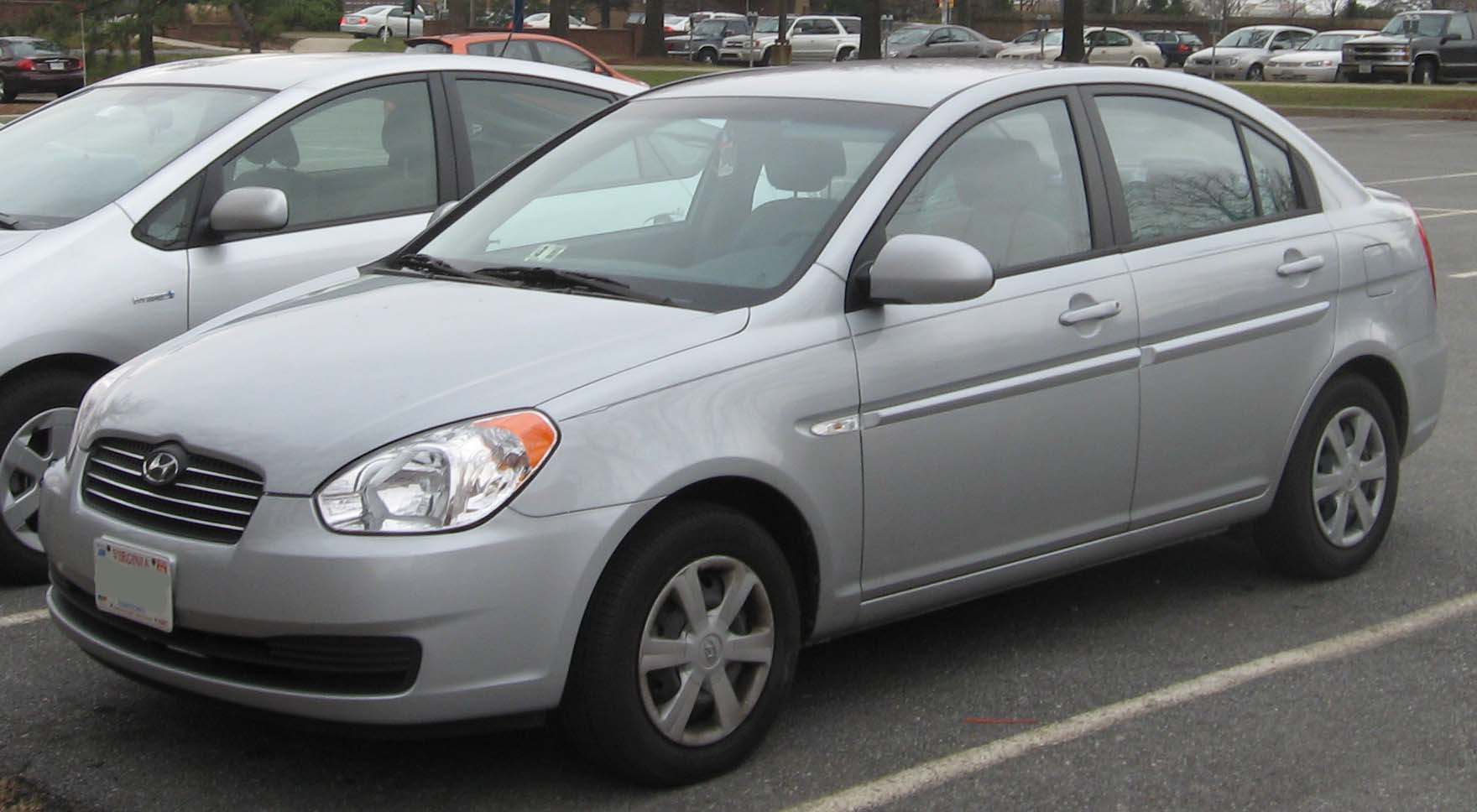 Размер колёс на Hyundai Accent 2007 Подбор шин на Hyundai Accent 2007