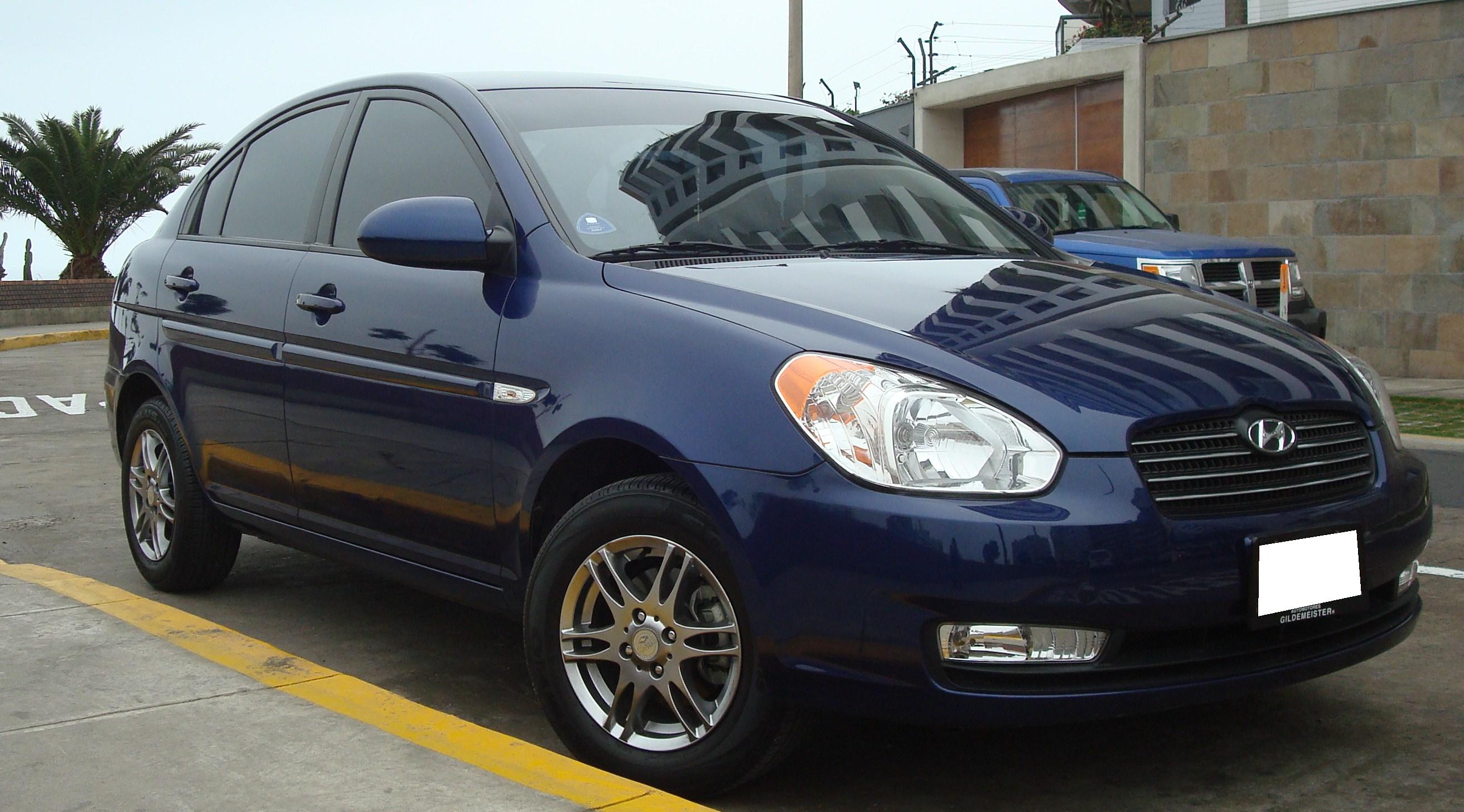 Подбор шин на Hyundai Accent 2009