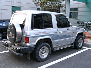 Размер колёс на Hyundai Galloper 1991 Подбор шин на Hyundai Galloper 1991
