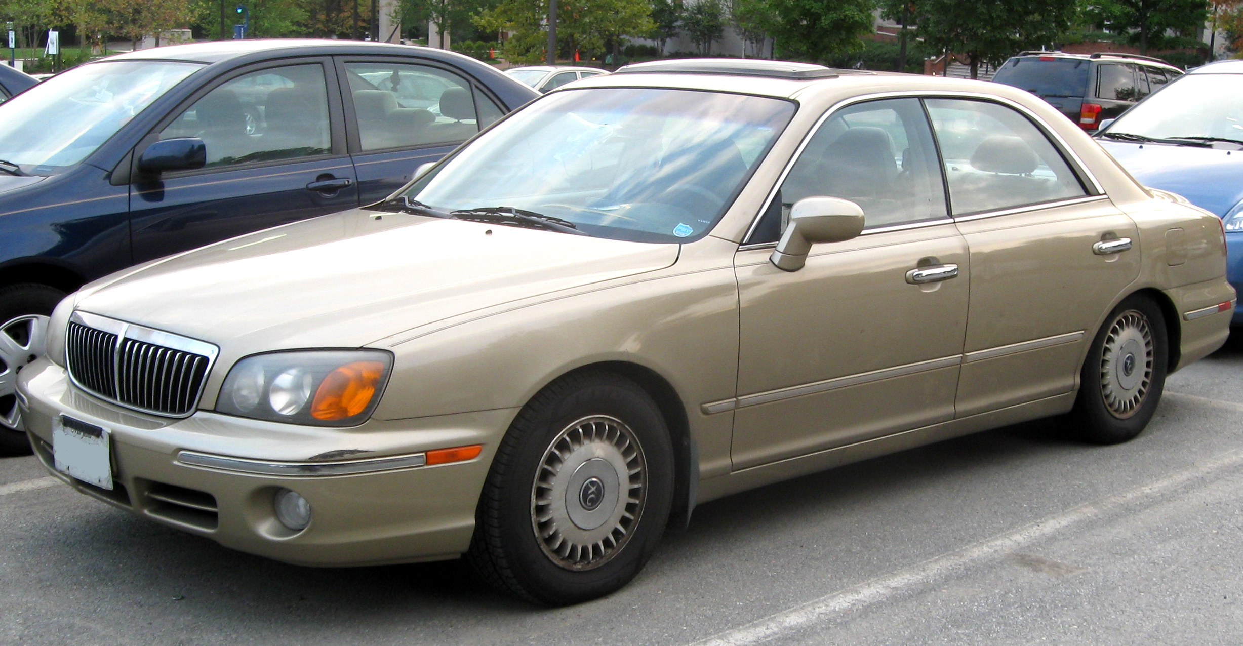 Размер колёс на Hyundai Grandeur 2001 Подбор шин на Hyundai Grandeur 2001