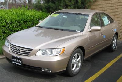 Размер колёс на Hyundai Grandeur 2007 Подбор шин на Hyundai Grandeur 2007
