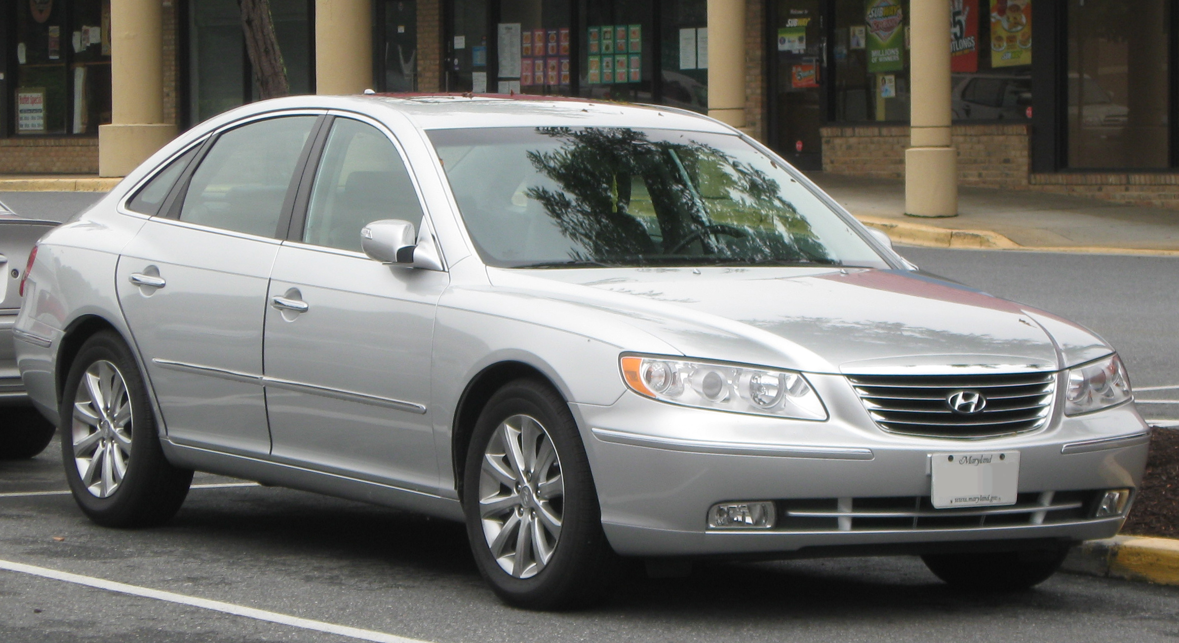 Размер колёс на Hyundai Grandeur 2009 Подбор шин на Hyundai Grandeur 2009