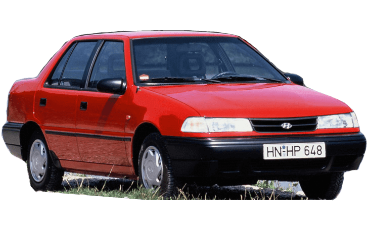 Размер колёс на Hyundai Pony 1990 Подбор шин на Hyundai Pony 1990