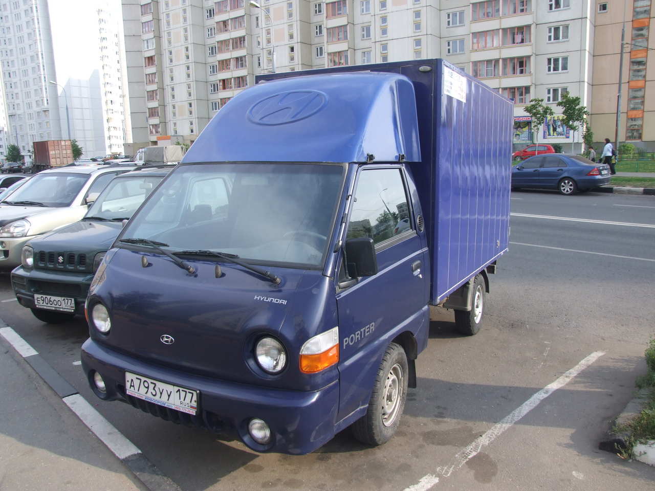 Размер колёс на Hyundai Porter 2007 Подбор шин на Hyundai Porter 2007