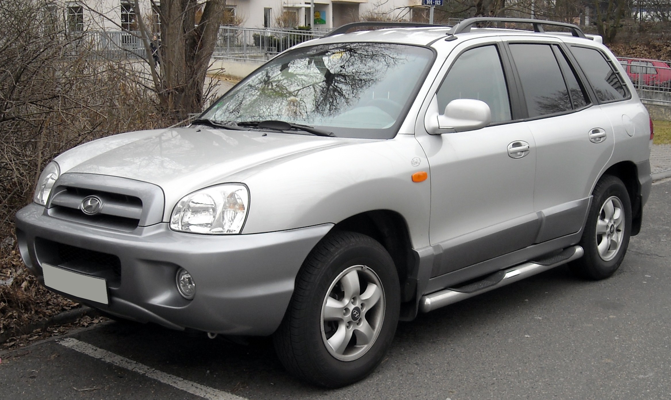 Размер колёс на Hyundai Santa Fe 2004 Подбор шин на Hyundai Santa Fe 2004
