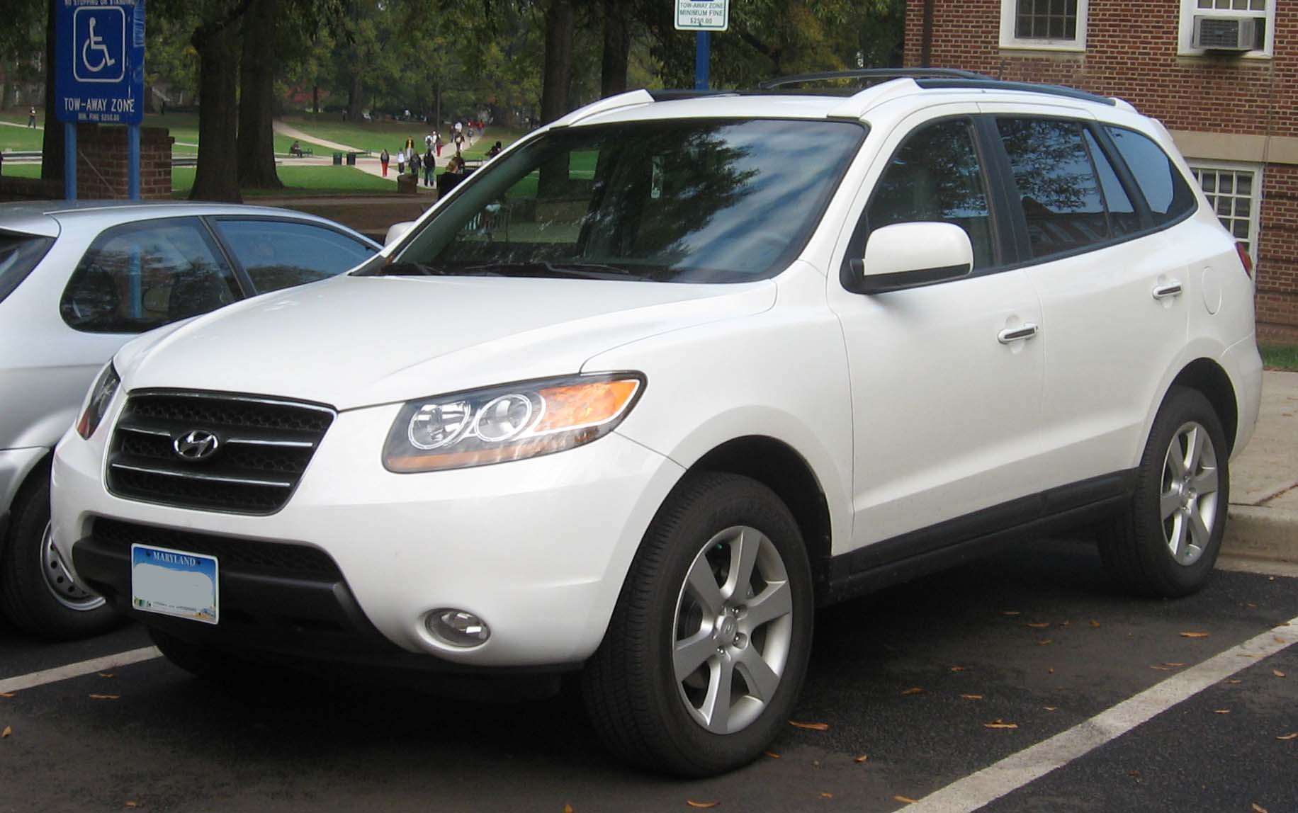 Подбор шин на Hyundai Santa Fe 2008