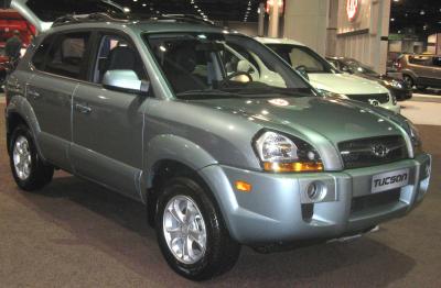 Размер колёс на Hyundai Tucson 2009 Подбор шин на Hyundai Tucson 2009