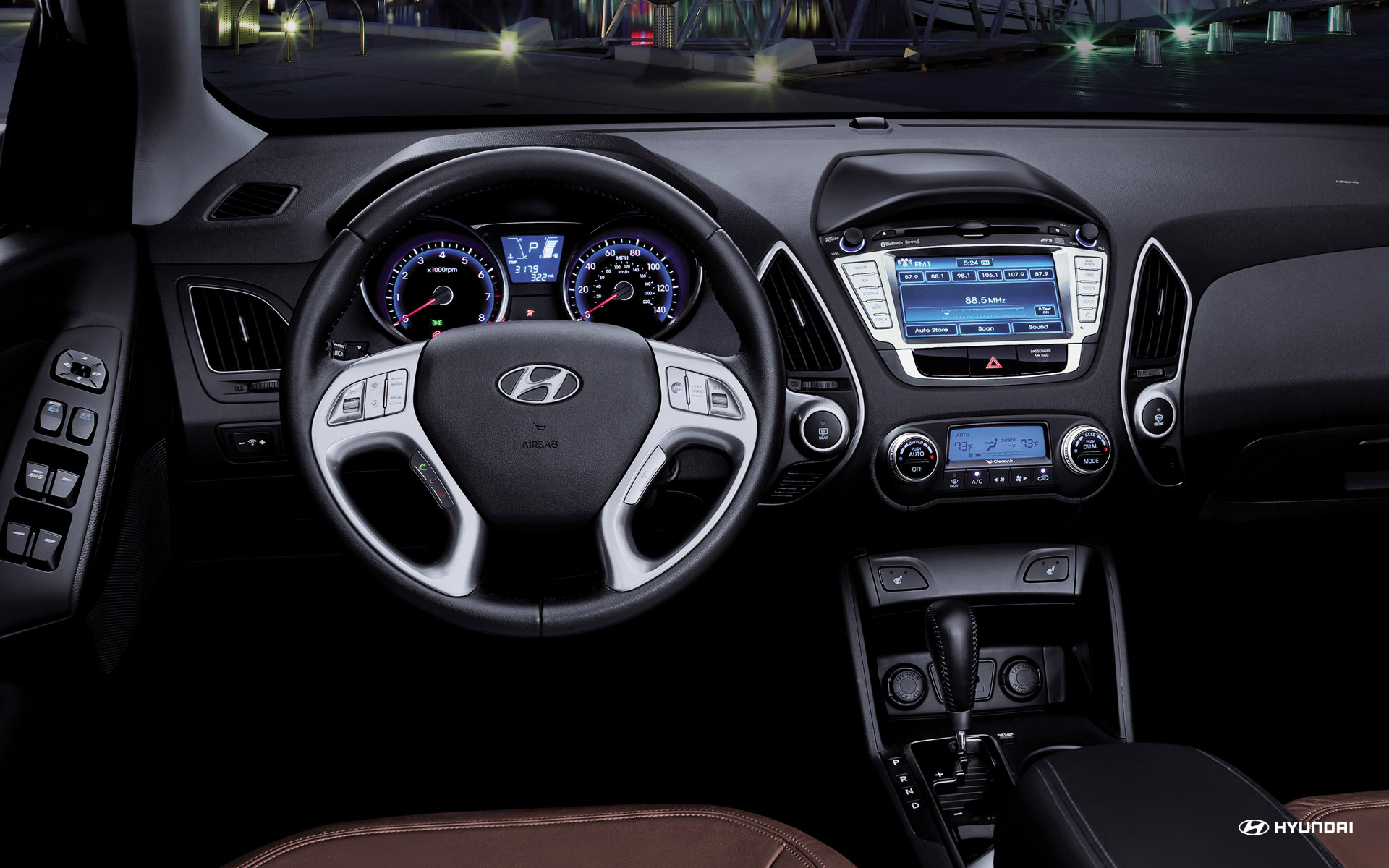 Размер колёс на Hyundai Tucson 2012 Подбор шин на Hyundai Tucson 2012