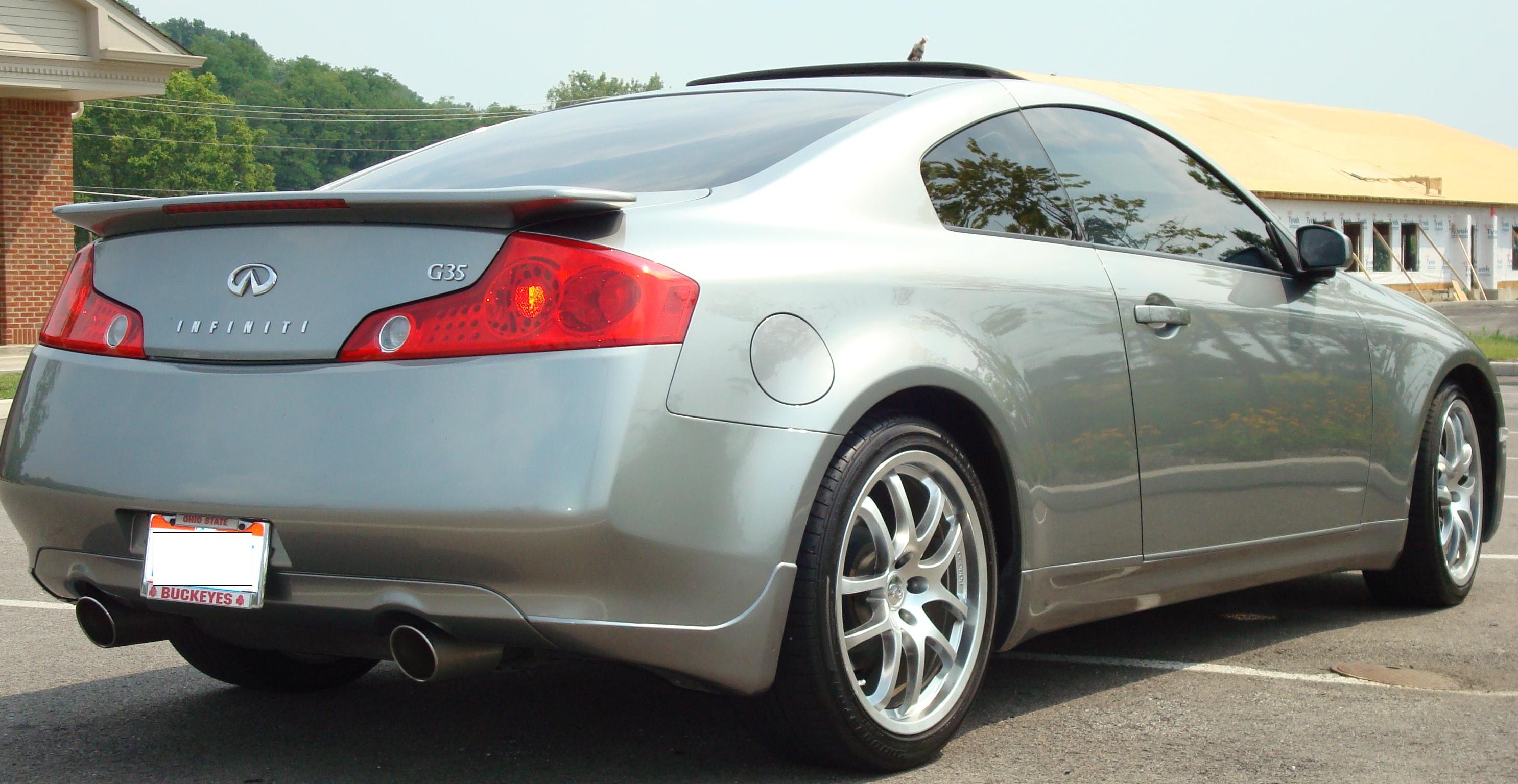 Подбор шин на Infiniti G 2005