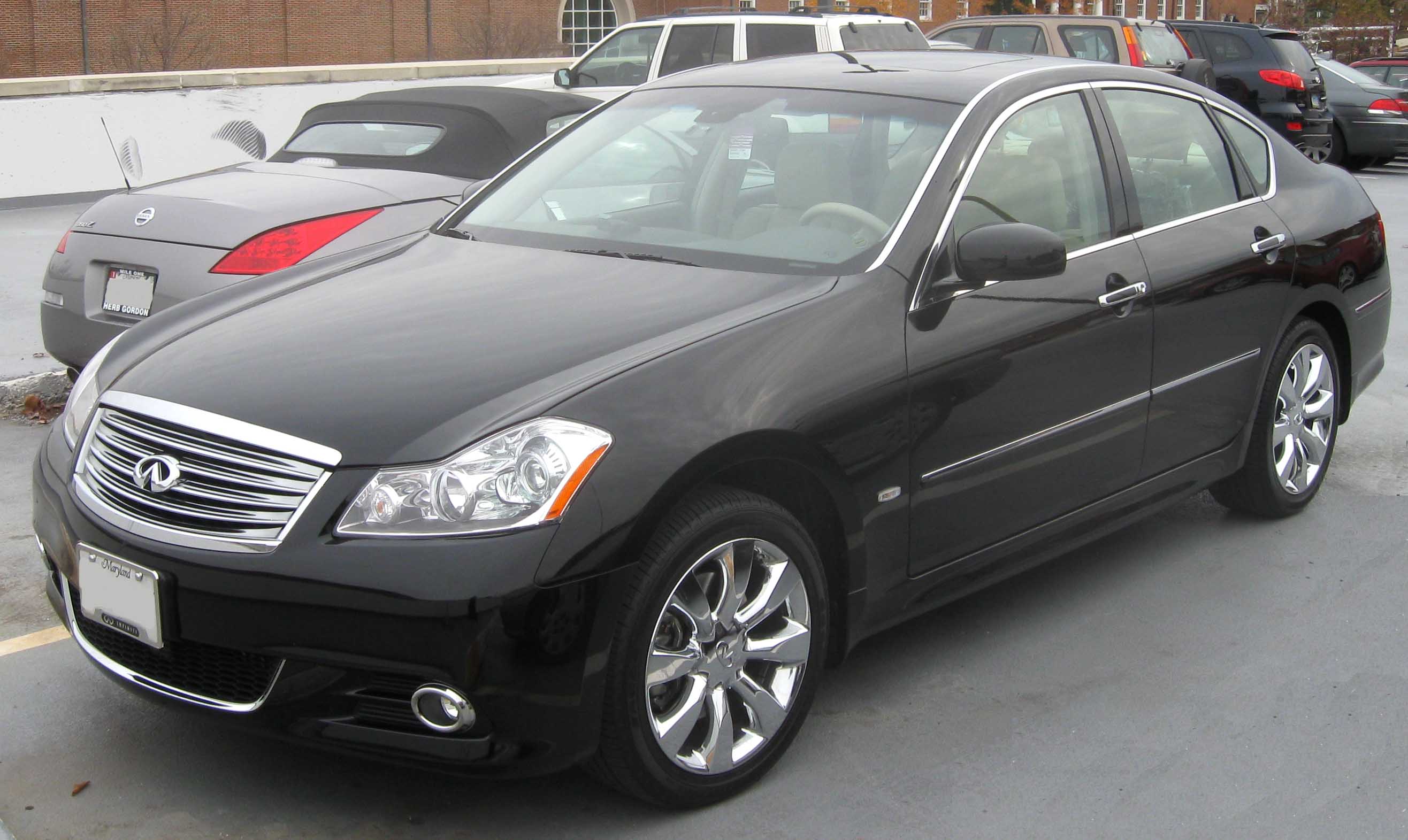 Размер колёс на Infiniti M 2008 Подбор шин на Infiniti M 2008