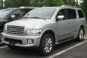 Размер колёс на Infiniti QX56 2004 Подбор шин на Infiniti QX56 2004