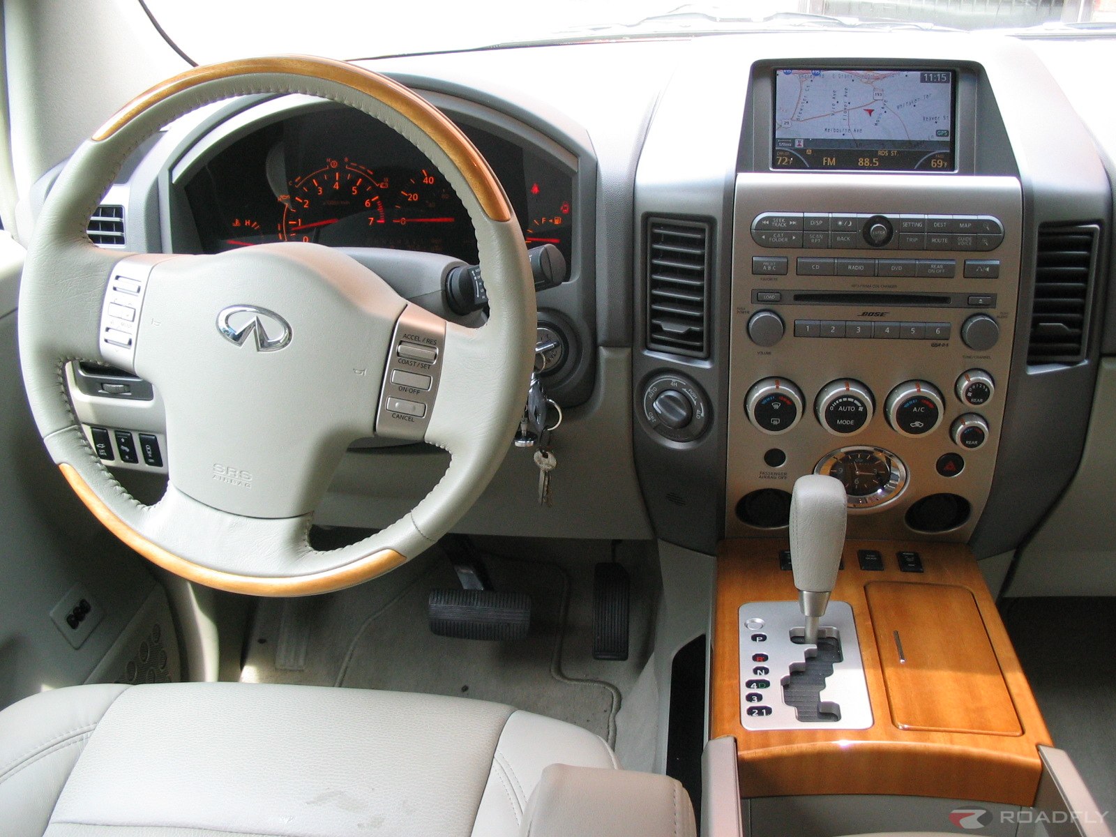 Размер колёс на Infiniti QX56 2006 Подбор шин на Infiniti QX56 2006