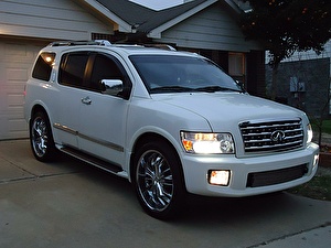 Размер колёс на Infiniti QX56 2008 Подбор шин на Infiniti QX56 2008