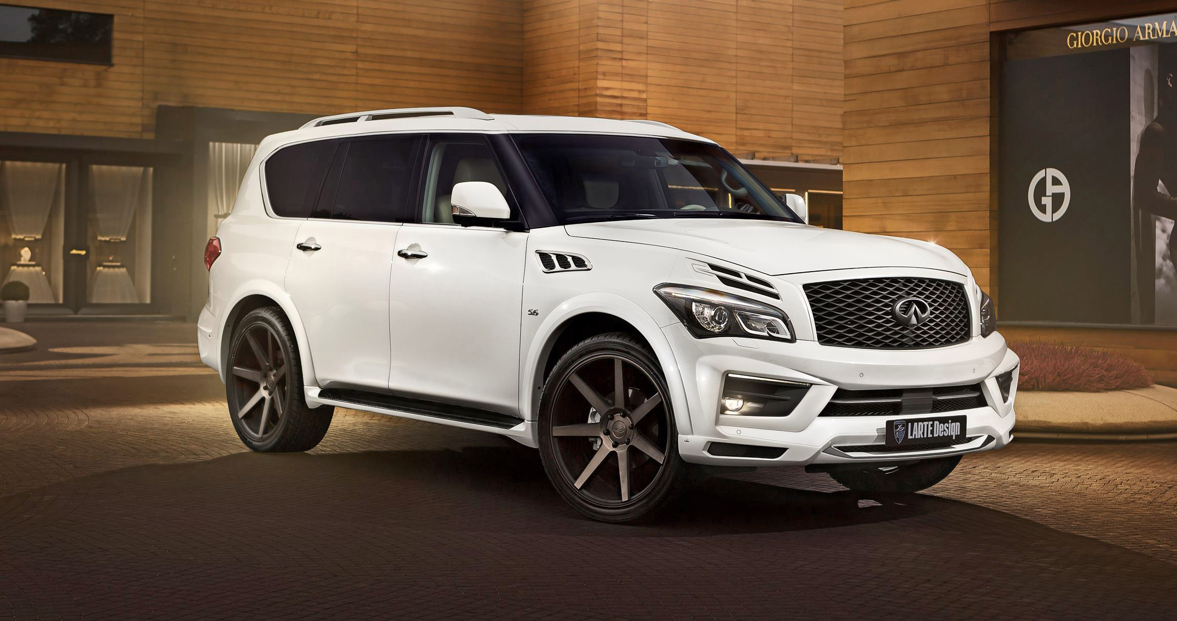 Подбор шин на Infiniti QX80 2016