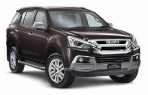 Размер колёс на Isuzu MU-X 2019 Подбор шин на Isuzu MU-X 2019