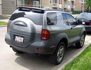 Размер колёс на Isuzu VehiCross 1998 Подбор шин на Isuzu VehiCross 1998