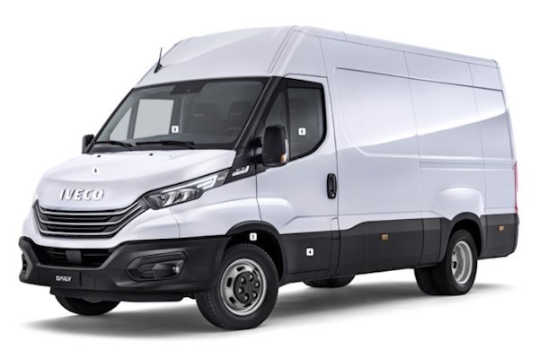Размер колёс на Iveco Daily 2023 Подбор шин на Iveco Daily 2023