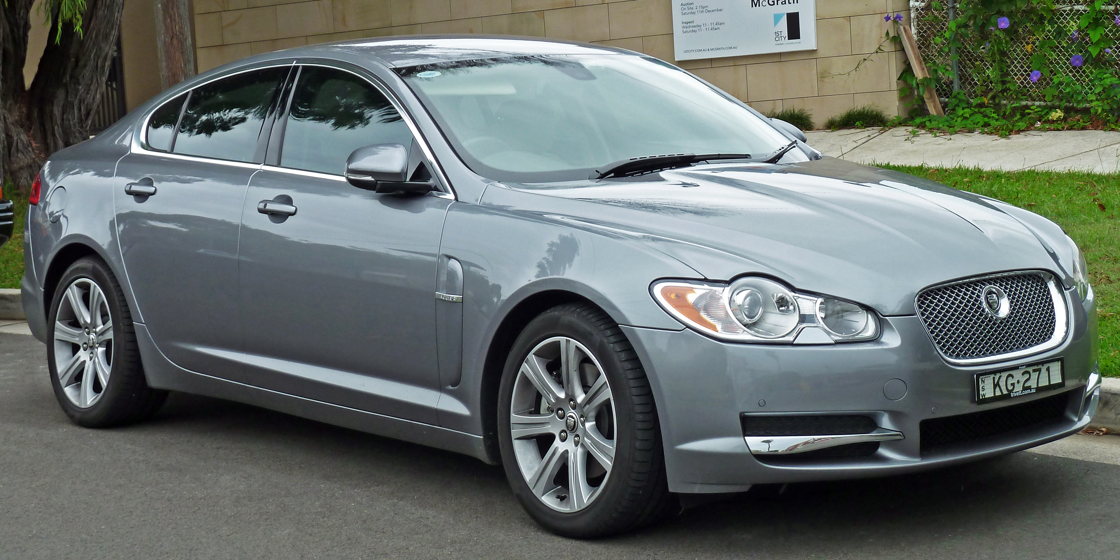 Размер колёс на Jaguar XF 2010 Подбор шин на Jaguar XF 2010