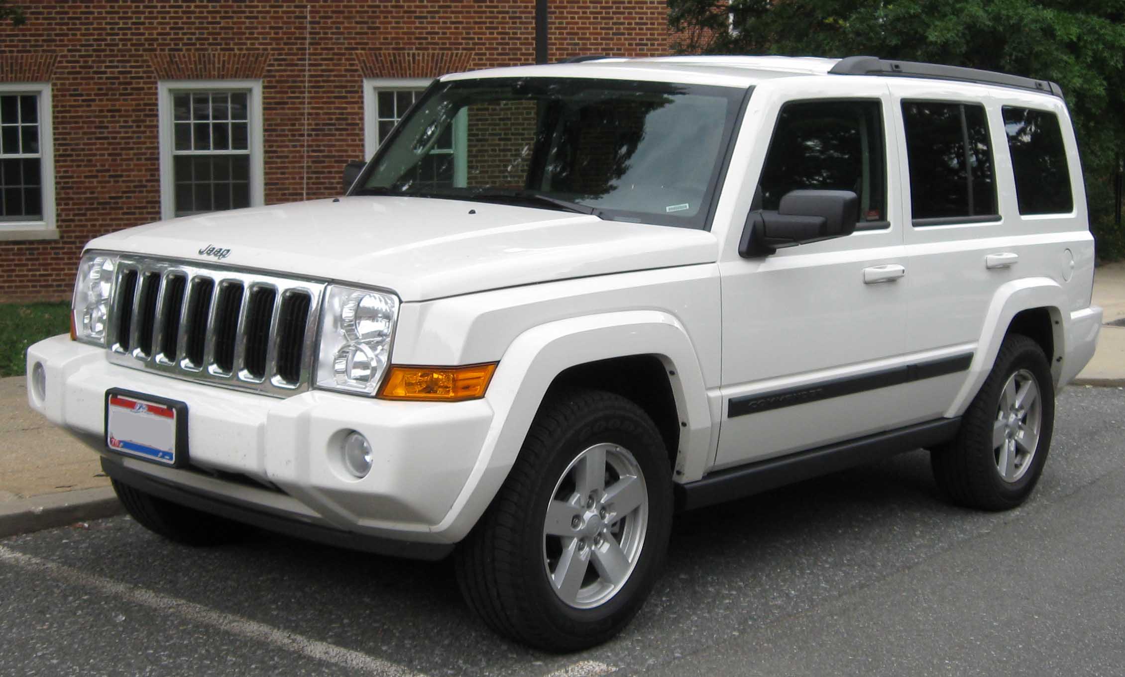 Подбор шин на Jeep Commander 2008
