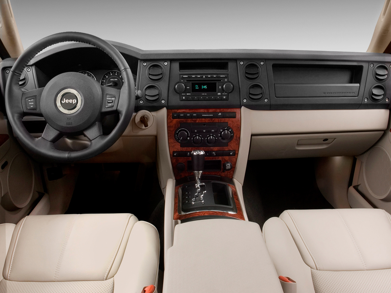 Размер колёс на Jeep Commander 2009 Подбор шин на Jeep Commander 2009