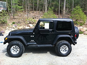 Размер колёс на Jeep Wrangler 2006 Подбор шин на Jeep Wrangler 2006