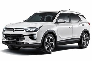 Selección de neumáticos y llantas para vehículo KG Mobility Korando. Шины на KG Mobility