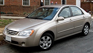 Размер колёс на Kia Cerato 2003 Подбор шин на Kia Cerato 2003